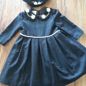 Bebebo Italian Winter Dress & Hat Set